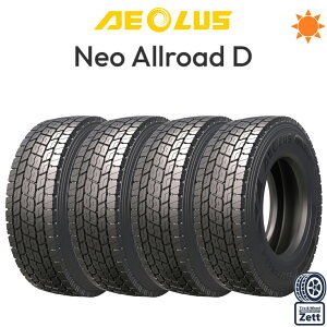 �y�}���\������PT5�{���v�G���g���[�z�y�V�i�z�y���������z225/80R17.5 123/122L �g���b�N�^�C��4�{�Z�b�g �V�i AEOLUS Neo Allrosds D �g���b�N�p�^�C�� �T�}�[�^�C�� 4�{ 17.5�C���` (225/80r17.5 225/80/17.5 22