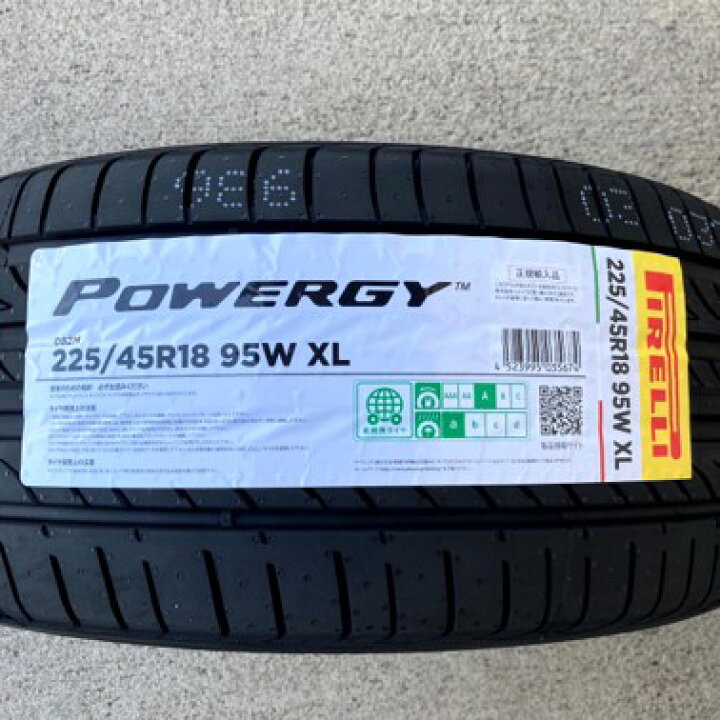 楽天市場】【2025年製】【取付対象】【正規品】 225/45R18 95W XL 4本 