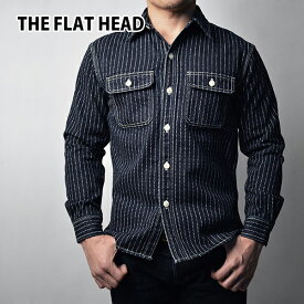 THE FLAT HEAD フラットヘッド 激レア品 ウォバッシュデニム ワークシャツ 7014W 7014WR 日本製