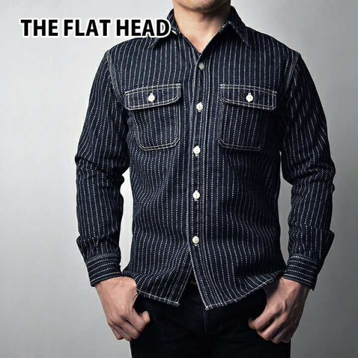 楽天市場】THE FLAT HEAD フラットヘッド 激レア品 ウォバッシュデニム  