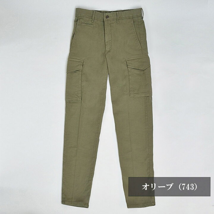 楽天市場】インコテックス リネンコットン カーゴパンツ 10S181-90895 