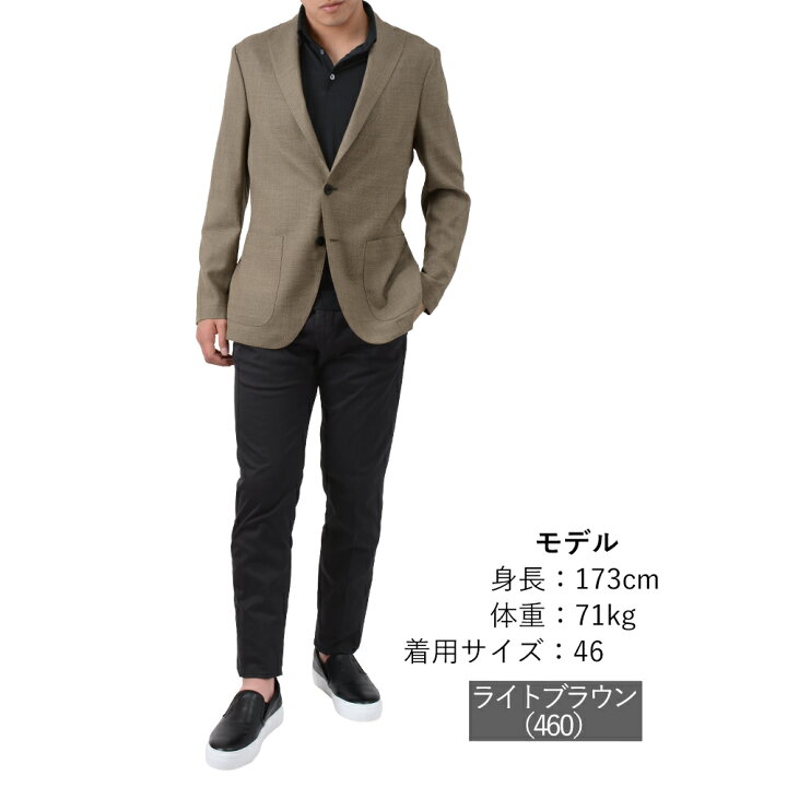 楽天市場】ボリオリ 春夏秋 ウールホップサック エンプティ ジャケット