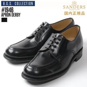yP10{BLACK FRIDAYz T_[X B.G.S. u1946FGv_[r[v U[ Ki SANDERS BGS APRON DERBY