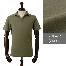 【春夏新作/25ss】 ザノーネ 春夏 アイスコットン ポロシャツ 接触冷感素材 815109-ZG380 国内正規品 ZANONE