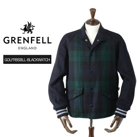 【40%OFF/定価105,600円】グレンフェル 新品 ベースボール ブルゾン GOLFRBSBLL-BLACKWATCH 38 国内正規品 英国製 GOLFERBASEBALL #f10009 GF38
