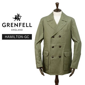 �y40%OFF/�艿173,800�~�z�O�����t�F�� �V�i �R�[�g HAMILTON-GC 42 �I���[�u �������K�i �p���� GRENFELL #f10035 GF42