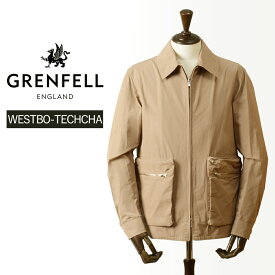 【40%OFF/定価83,600円】グレンフェル 新品 ブルゾン WESTBO-TECHCHA 38 ベージュ 国内正規品 英国製 GRENFELL WESTBOURNE #f10063 GF38
