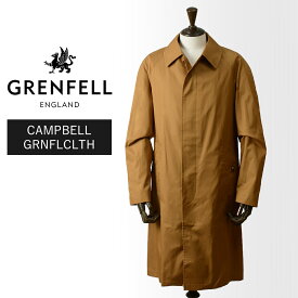 【40%OFF/定価140,800円】グレンフェル 新品 ステンカラー ロングコート CAMPBELL-GRNFLCLTH 38 タン 国内正規品 英国製 GRENFELL #f10074 GF38