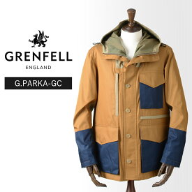 【40%OFF/定価165,000円】グレンフェル 新品 ブルゾンパーカ GABLE PARKA-GC 38 タン 国内正規品 英国製 GRENFELL #f10086 GF38