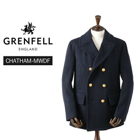 【40%OFF/定価141,900円】グレンフェル 新品 ショートコート CHATHAM-MWDF 38 ネイビー 国内正規品 英国製 チャタム GRENFELL #f10112 GF38