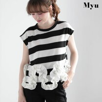 楽天市場】myu フレンチスリーブの通販
