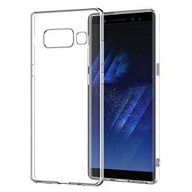 Galaxy Note 8 ケース docomo SC-01K au SCV37 TPU グリップ カバー ギャラクシー Note8 薄型 軽量 ソフト 透明 クリア