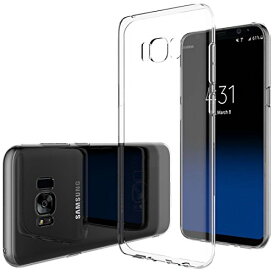 Galaxy S8+ ケースS 8 Plus スマホケース TPU グリップ カバー docomo SC-03J au SCV35 ギャラクシー s8 プラス 薄型 軽量 透明 シンプル クリア