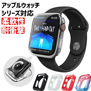 Apple Watch 6 AbvEHb` SE X}[gEHb` P[X TPU Abv EHb` SV[Y Ή Vv Jo[ series 1 2 4 3 5 cover gps f Ή 38mm 40mm 42mm 44mm Y fB[X Iׂ J