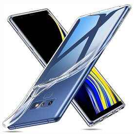 Galaxy Note9 ケース docomo SC-01L au SCV40 SIMフリー スマートフォン カバー TPU グリップ スマホケース 薄型 軽量 透明 シンプル Clear クリア
