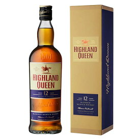 ハイランド・クィーン　ブレンデッド12年（スコットランド）700ml ウイスキー ウィスキー whysky【7789475】 【この商品は常温便のみでの販売となります】