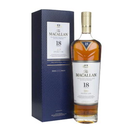 【送料無料】 【箱付】ザ・マッカラン18年 ダブルカスク (シングルモルト・ウイスキー) 700ml ウイスキー whysky 【7798899】 【この商品は常温便のみでの販売となります】