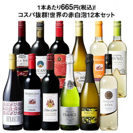 【送料無料】3大銘醸地入り!世界の選りすぐり赤・白・スパークリングワイン飲み比べ12本セット 第32弾 【9000272】 | 金賞 飲み比べ ワイン ワインセット ミックス wine wainn ボルドー フランス イタリア スペイン お買い得 ギフト