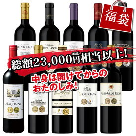 【送料無料】 お買い得チャンス すべて金賞ボルドー赤10本福袋 赤ワイン ワインセット フルボディ 【W05359】