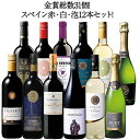 【送料無料】金賞総数31個!金賞が多すぎるスペイン赤白泡12本セット 第7弾 ワインセット フルボディ ミディアムボディ…