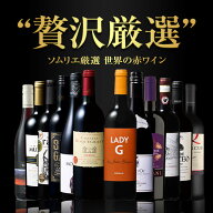 【送料無料】 贅沢リッチな世界の赤ワイン12本セット 第2弾 赤ワイン フルボディ ミディアムボディ ワイ…