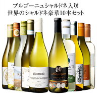 【送料無料】 44％OFF ブルゴーニュ・シャルドネ入り!世界のシャルドネ白10本セット 第12弾 白ワイン 辛…