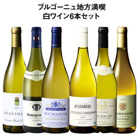 【送料無料】 すべてシャルドネ!ブルゴーニュ地方満喫白6本セット 第6弾 白ワイン 辛口 ワインセット 【W05740】