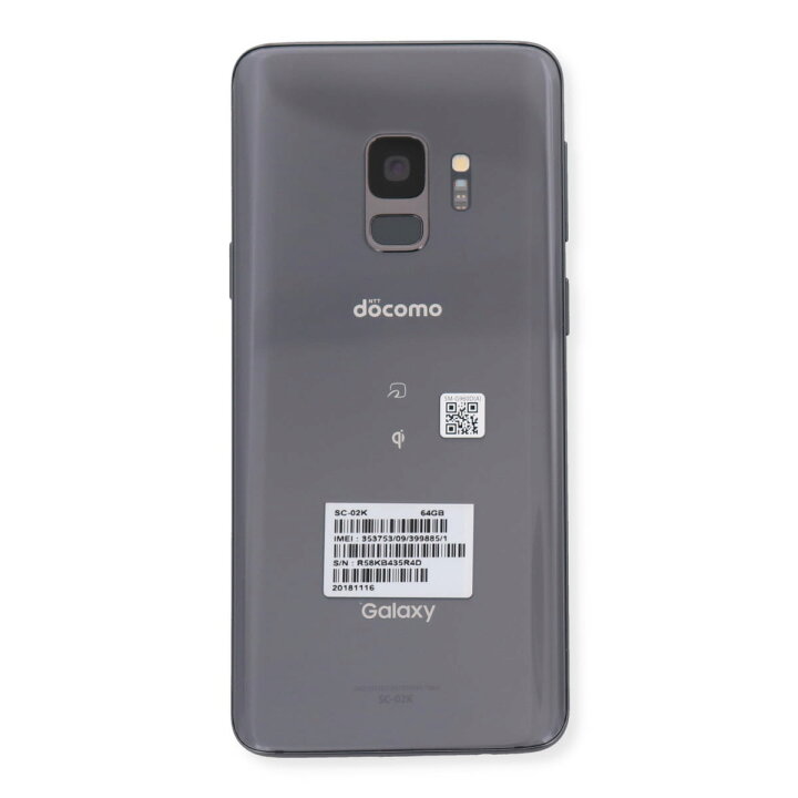 楽天市場】【中古】 Samsung Galaxy S9 SC-02K 64GB ドコモ SIMロック  