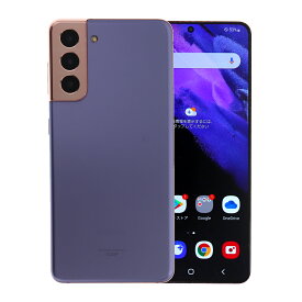 【2500円引きクーポン】【中古】 Samsung Galaxy S21 5G SCG09 256GB au SIMロック解除済み [Bランク] 中古スマホ 中古 スマホ スマートフォン 本体 保証付き 端末 即日発送 CP5