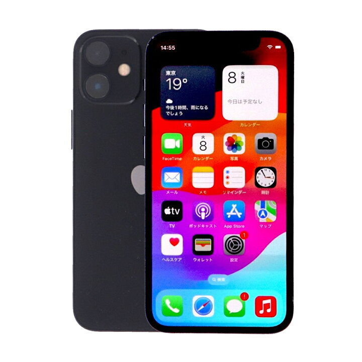 楽天市場】【中古】Apple iPhone 12 mini A2398 128GB SIMフリー [B  