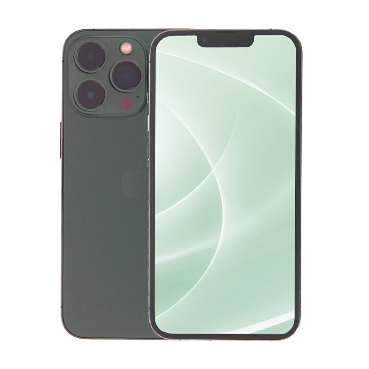 iPhone 13 Pro Max 256GB アルパイングリーン au SIMフリー 動作確認済 
