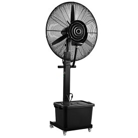 業務用ミストファン 大型扇風機 大容量タンク キャスター付き ミスト送風機 熱中症対策 工場 倉庫 イベント 屋外用