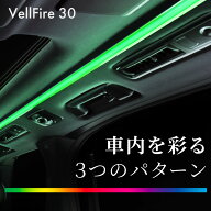 ヴェルファイア 30系 前期 後期 ルーフカラーイルミネーション ルーフイルミ 自動点灯 ハーネス キット …