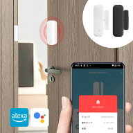 ドアセンサー スマートセンサー 防犯センサー Wi-Fi スマート防犯 配線工事不要 スマホ 開閉センサー 防…