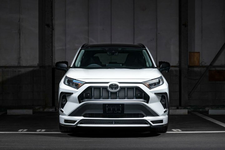 楽天市場】[トヨタ 50系 RAV4]ラヴライン フロントハーフスポイラー 