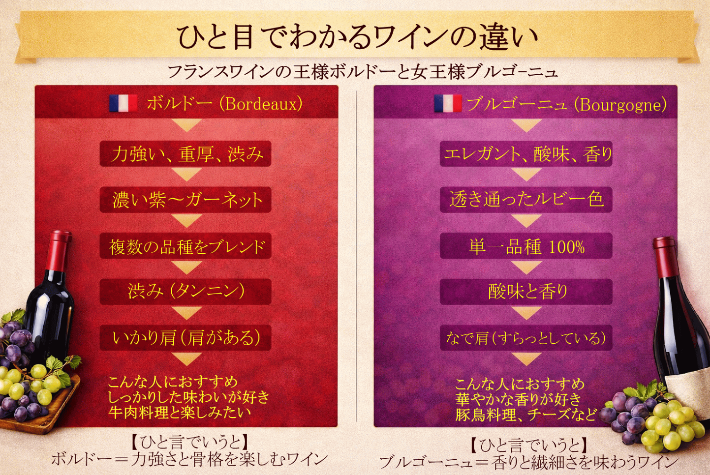 楽天市場 | ワインショップアクアヴィタエ - ボルドー vs ブルゴーニュ