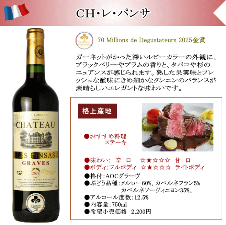 チルド対応格上メドックボルドー含 AO格付..フルボディ金賞受賞など　赤 10本 チルド対応格上メドックボルドー含 AO格付..フルボディ金賞受賞など 赤 10