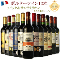 ワインセット 赤ワイン 12本セット 飲み比べ 金賞受賞 ボルドー プレミアム 【送料無料】格上産地 サンテ…