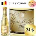 デュク・ドゥ・モンターニュ200ml 24本 ノンアルコールワイン スパークリング ベルギーワイン c ワイン ミニボトル ノ…