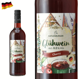 【在庫売尽し価格：1,280円→900円】グリューワイン チェリー カレントブルガー ホットワイン 750ml ドイツ グリュワイン クリスマス