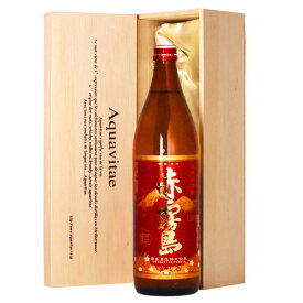 赤霧島 木箱入り 芋焼酎 霧島酒造 900ml 焼酎 敬老の日 ギフト 24t