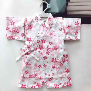 キッズ ファッション 甚平 浴衣 着物 スウェット スーツ セット パンツ ショート ウェア ナイト ルーム パジャマ 幼児 子供 和装 屋外 屋内 夏