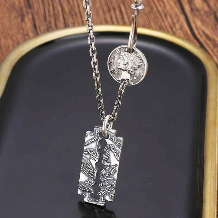 楽天市場】ネックレス メンズ シルバー925 アクセサリー チェーン 