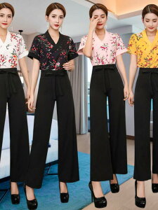 エステ ユニフォーム 上下 技術者 レディース 秋冬 作業服 おしゃれ ポリエステル Vネック クリニック 制服 七分袖 大きいサイズ 紺 緑 ピンク