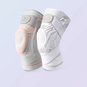 プロテクター 膝 スキー レディース スポーツ パッド バスケットボール 関節 保護 ピンク ホワイト ブラック バネ サポート 衝撃吸収 シリコン ペア 滑り止め