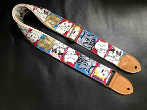 M^[Xgbv  pN L FUNKY CAT jo[T GLx[X Xgbv GUITAR STRAP