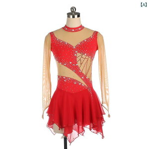 フィギュアスケート ウェア 新体操 レオタード ダンス パフォーマンス ステージ 競技 衣装 レディース 子供 大人 小さいサイズ 大きいサイズ ラインストーン