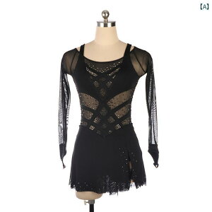 フィギュアスケート 衣装 ダンス コスチューム 新体操 レオタード パフォーマンス 衣装 競技 ステージ 小さいサイズ 大きいサイズ 子供 大人 レディース ラインストーン