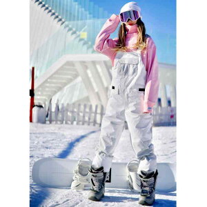 スノーボード ウィンター用品 スポーツウェア 冬用 スノボー スキー サスペンダー パンツ 防風性 防水 厚手 スーツ ワンピース スウェットシャツ 男女兼用