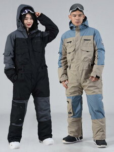 スノーボード ウェア ウィンター用品 スポーツウェア ジュニア 親子 ワンピース スキー スーツ メンズ レディース 屋外 防水 暖かい スノボー 作業着 オーバーオール 男女兼用